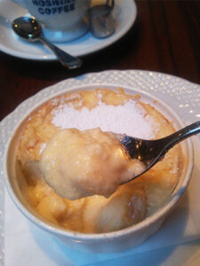 ふわとろの窯焼きスフレ。